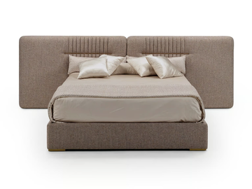 LOREN - Fabric double bed with upholstered headboard by Casa Magna - view 2